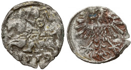 Zygmunt II August, Denar Wilno 1559 R3