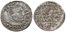 Stefan Batory, Trojak Olkusz 1583