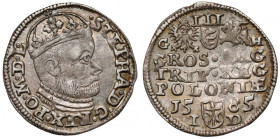 Stefan Batory, Trojak Olkusz 1585 GH - Hose - b.ładny