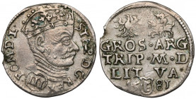 Stefan Batory, Trojak Wilno 1581 - (III) R2