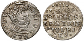 Stefan Batory, Trojak Ryga 1583