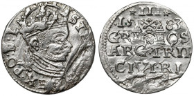 Stefan Batory, Trojak Ryga 1583