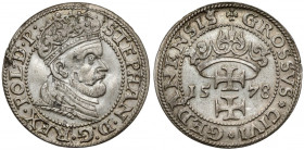 Stefan Batory, Grosz Gdańsk 1578