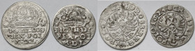 Zygmunt III Waza, Grosze 1612 i 1624 - zestaw (2szt)