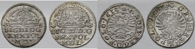 Zygmunt III Waza, Grosze Kraków 1611 i falsyfikat 1610 - zestaw (2szt)