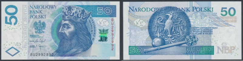 50 zł 2017 BU - 2992992 - radarowy 
Grade: UNC