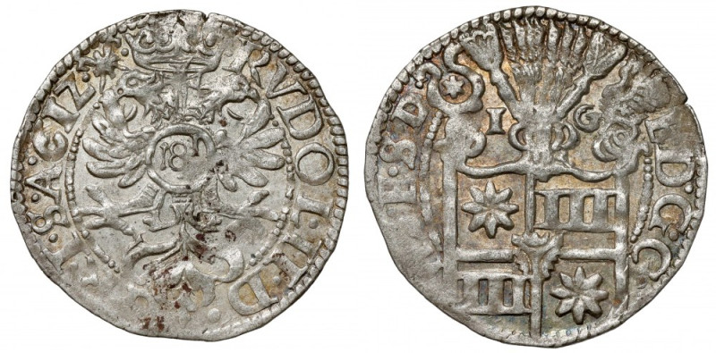 Schleswig-Holstein-Schauenburg, Ernst III, Doppelschilling 1612 Bardzo ładne. 
...