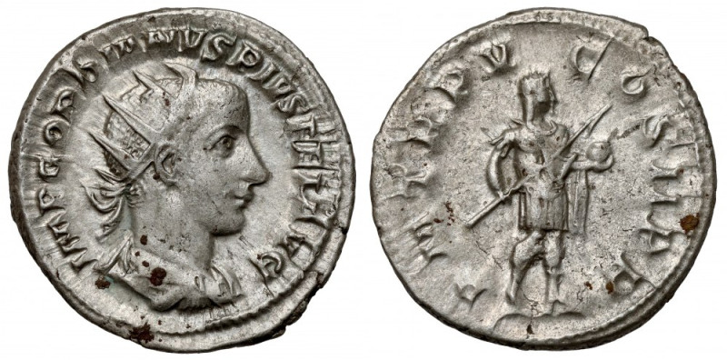 Gordian III (238-244 AD) Antoninian Silver, diameter 22 mm, weight 4,19 g.&nbsp;...