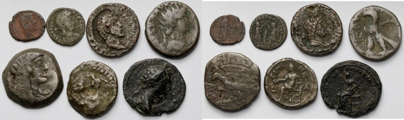 Roman Empire - lot (7pcs) 
Grade: F-VG