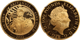 2022 Britannia 1oz Gold 100 Pounds. Commemorative Series. Queen Elizabeth II. Trial of the Pyx Test Piece. #7 of 9. Jessopp Facsimile Signature Label....