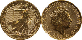 2022 Britannia 1oz Gold 100 Pounds. Commemorative Series. Queen Elizabeth II. Trial of the Pyx Test Piece. #5 of 9. Jessopp Facsimile Signature Label....