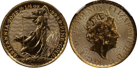 2022 Britannia 1/4oz Gold 25 Pounds. Commemorative Series. Queen Elizabeth II. Trial of the Pyx Test Piece. #1 of 8. Jessopp Facsimile Signature Label...