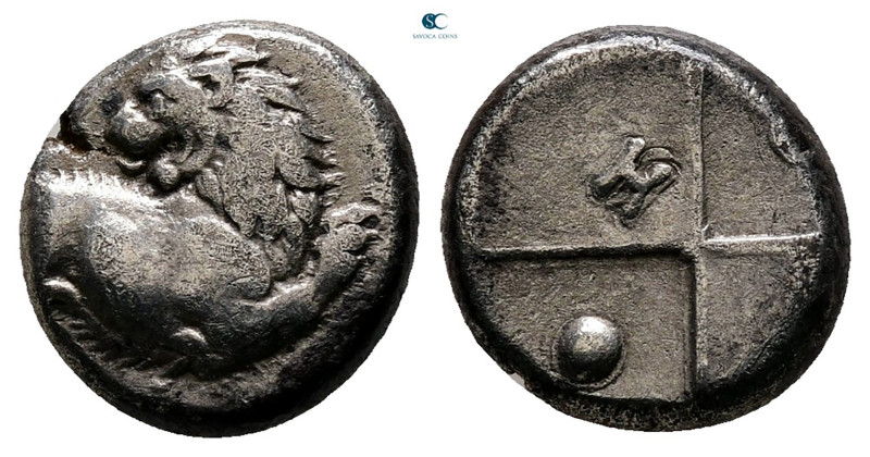 The Thracian Chersonese. Chersonesos circa 386-338 BC. 
Hemidrachm AR

12 mm,...