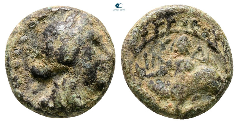 Caria. Iasos circa 300 BC. 
Bronze Æ

13 mm, 2,51 g



Very Fine