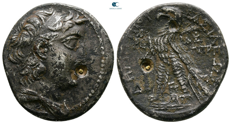 Seleukid Kingdom. Tyre. Demetrios II Nikator, 1st reign 146-138 BC. 
Shekel AR...