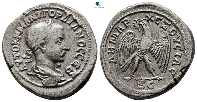 Seleucis and Pieria. Antioch. Gordian III AD 238-244. 
Billon-Tetradrachm

28...