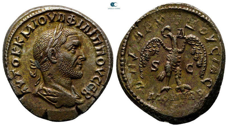 Seleucis and Pieria. Antioch. Philip I Arab AD 244-249. 
Billon-Tetradrachm

...