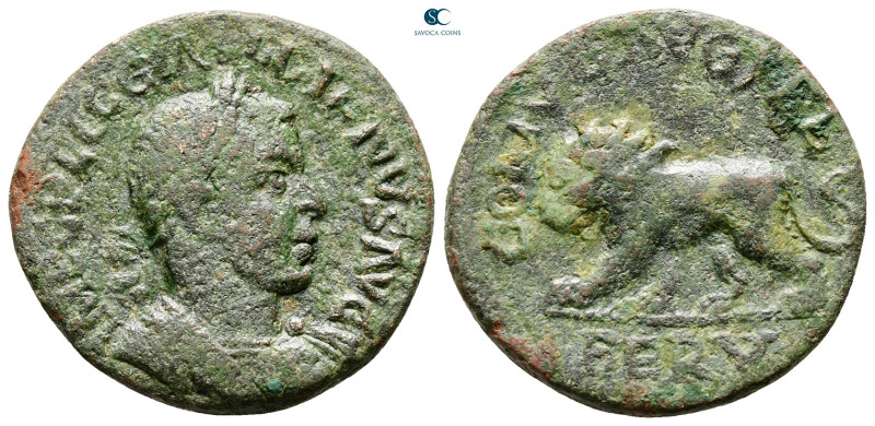 Phoenicia. Berytus. Gallienus AD 253-268. 
Bronze Æ

27 mm, 10,62 g



Ne...