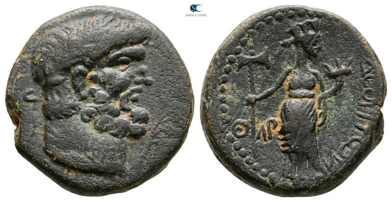 Phoenicia. Dora. Pseudo-autonomous issue AD 54-68. 
Bronze Æ

21 mm, 9,83 g
...