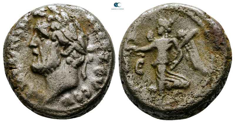 Egypt. Alexandria. Antoninus Pius AD 138-161. 
Billon-Tetradrachm

23 mm, 12,...