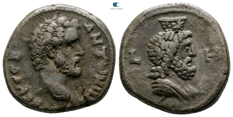 Egypt. Alexandria. Antoninus Pius AD 138-161. 
Billon-Tetradrachm

24 mm, 11,...