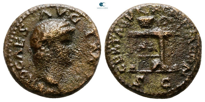 Nero AD 54-68. Rome
Semis Æ

17 mm, 4,08 g



Very Fine