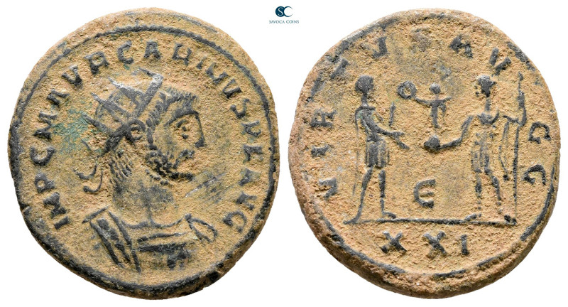 Carinus AD 283-285. Antioch
Antoninianus Æ

22 mm, 4,76 g



Nearly Very ...