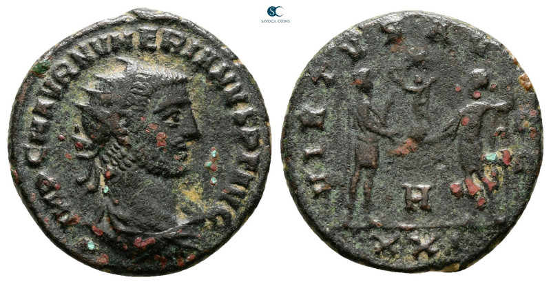 Numerian AD 283-284. Antioch
Antoninianus Æ

20 mm, 4,13 g



Nearly Very...