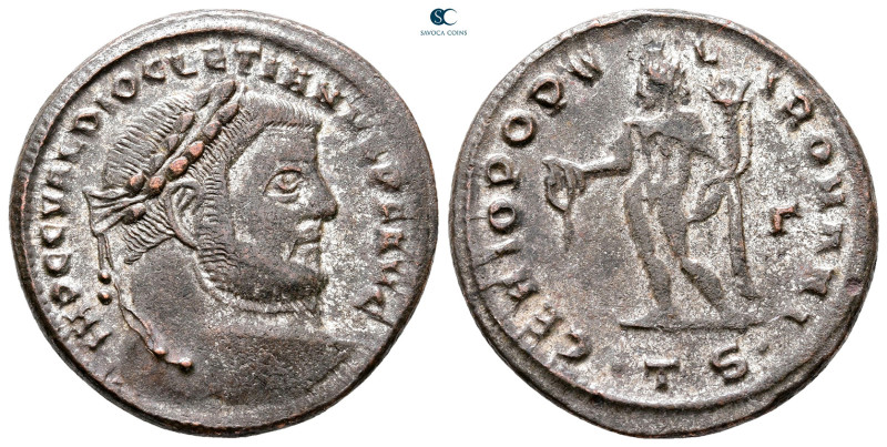 Diocletian AD 284-305. Thessaloniki
Follis Æ silvered

9,37 mm, 28 g



V...