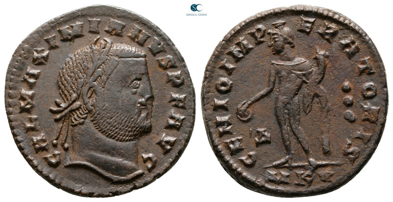 Galerius Maximianus AD 305-311. Cyzicus
Follis Æ

25 mm, 6,14 g



Very F...