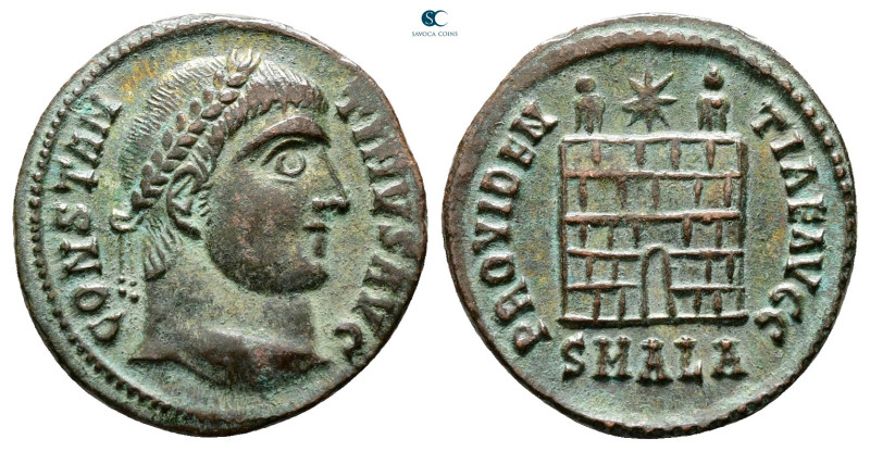 Constantine I the Great AD 306-337. Alexandria
Follis Æ

19 mm, 2,59 g


...