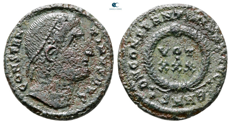 Constantine I the Great AD 306-337. Heraclea
Follis Æ

19 mm, 2,37 g



N...