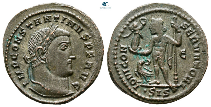 Constantine I the Great AD 306-337. Siscia
Follis Æ

22 mm, 3,96 g



Goo...