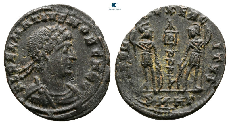 Delmatius, as Caesar AD 335-337. Heraclea
Follis Æ

17 mm, 1,54 g



Very...