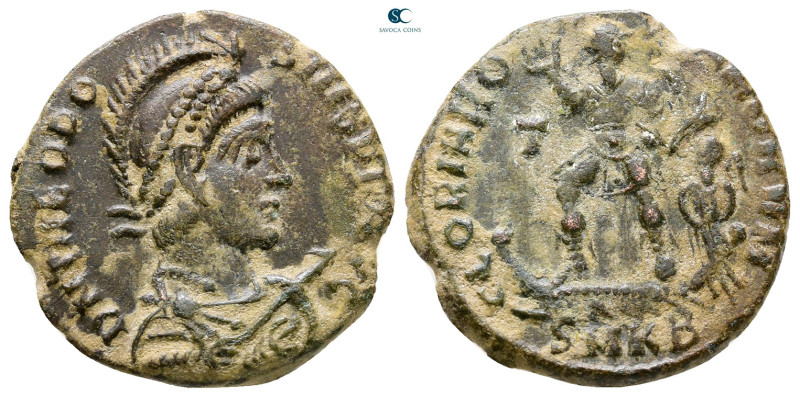 Theodosius I AD 379-395. Cyzicus
Follis Æ

22 mm, 5,00 g



Nearly Very F...