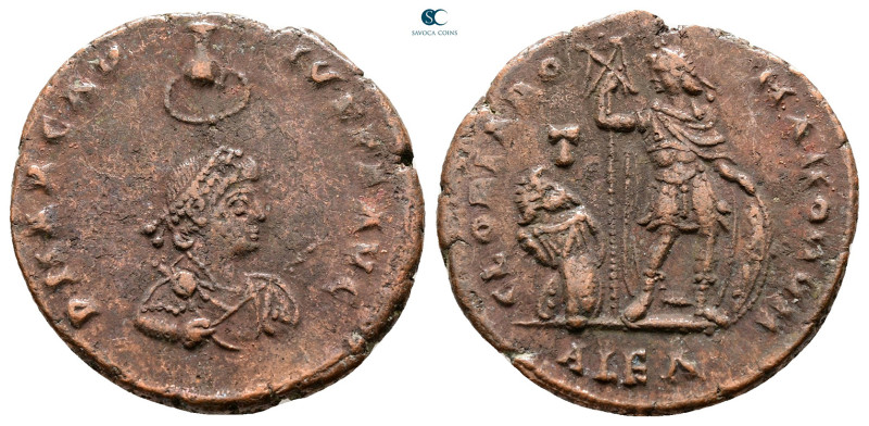 Arcadius AD 383-408. Alexandria
Follis Æ

24 mm, 4,93 g



Very Fine