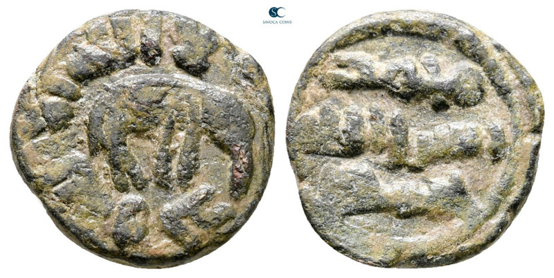 Umayyad. . 
Fals Æ

15 mm, 2,06 g



Very Fine