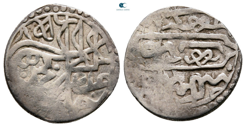 Ottoman. Halab mint AH 1003-1012. Mehmed III, struck AH 1003
AR Dirham

18 mm...