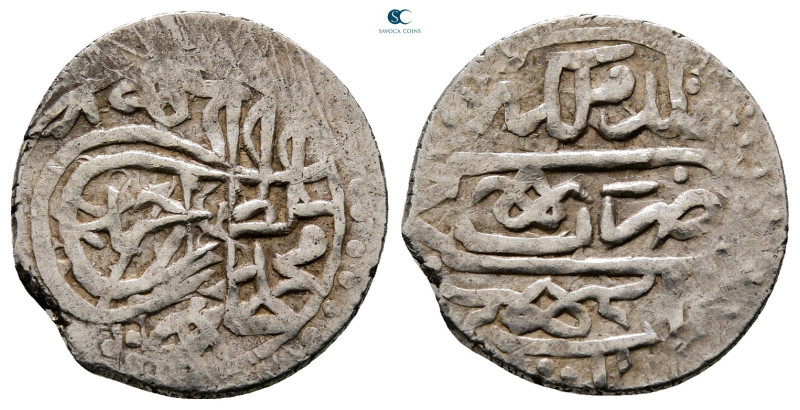 Ottoman. Halab mint AH 1012-1026. Ahmed I, struck AH 1012
AR Dirham

19 mm, 2...