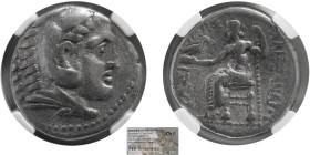 KINGS of MACEDON, Alexander III. AR Tetradrachm. NGC-Ch Fine.