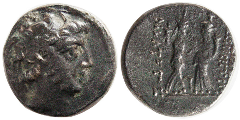 SELEUKID KINGS, Demetrios II, First reign. 146-138 BC. Æ (7.85 gm; 20 mm). Nisib...