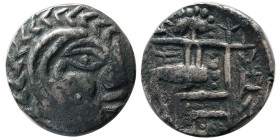 ARABIA, Imitation of Abi'el. Ca 2nd-1st Century BC. AR Tetradrachm.