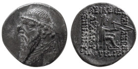 KINGS of PARTHIA, Mithradates II. (121-91 BC). AR Drachm.
