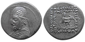 KINGS of PARTHIA, Mithradates III. 87-80 BC. AR Drachm.