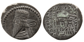 KINGS of PARTHIA, Pakoros I. AD. 78-120. AR Drachm