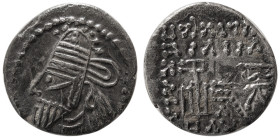 KINGS of PARTHIA, Osroes II. Circa AD. 190-208. AR Drachm