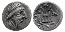 KINGS of PERSIS, Autophradates IV. 1st century BC. AR Obol