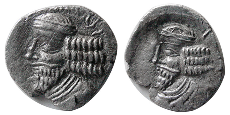 KINGS of PERSIS, Pakor II. 1st century AD. AR Hemidrachm (1.47 gm; 17mm x 15mm)....