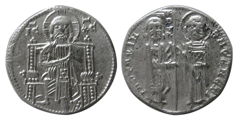 ITALY, Venice. Giovanni Soranzo. 1312-1328. AR Grosso (2.03 gm; 20 mm). Christ e...