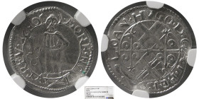 GERMANY, 1680. 4P. John Hygo Von Orsneck. NGC-MS 63.